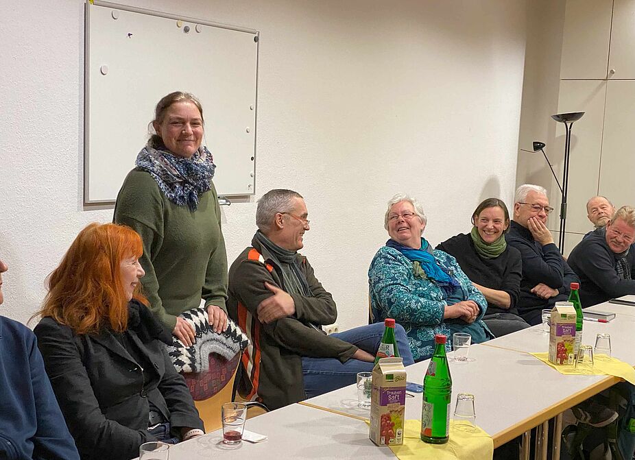 Kristina Haack vom Team Stadtentwicklung der Stadt Sehnde berichtete über die Radfahrförderung Kristina Haack vom Team Stadtentwicklung der Stadt Sehnde berichtete über die Radfahrförderung